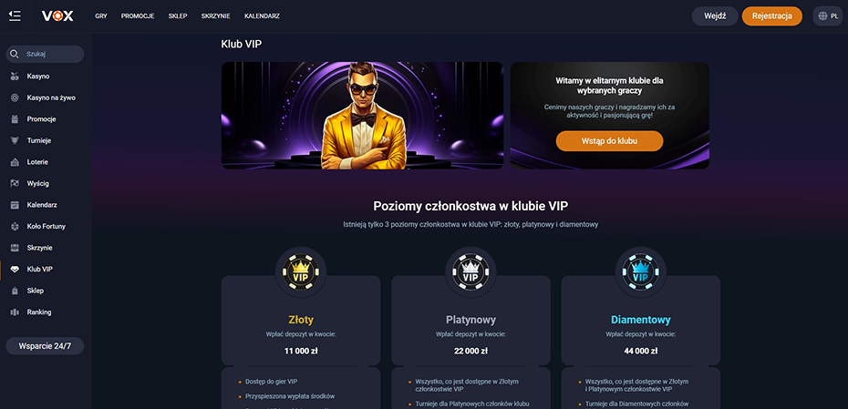 VOX Casino logowanie — jak bezpiecznie i szybko zalogować się na konto VOX Casino logowanie — jak bezpiecznie i szybko zalogować się na konto